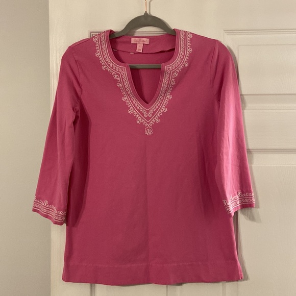 Lilly Pulitzer Shirt size S excellent condition Leigh 25” bust 34” - Picture 6 of 12